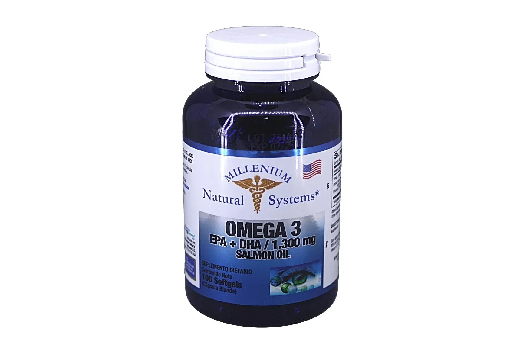 OMEGA 3 EPA+DHA/ 100 SOFTGELS 1300MG MILLENIUM