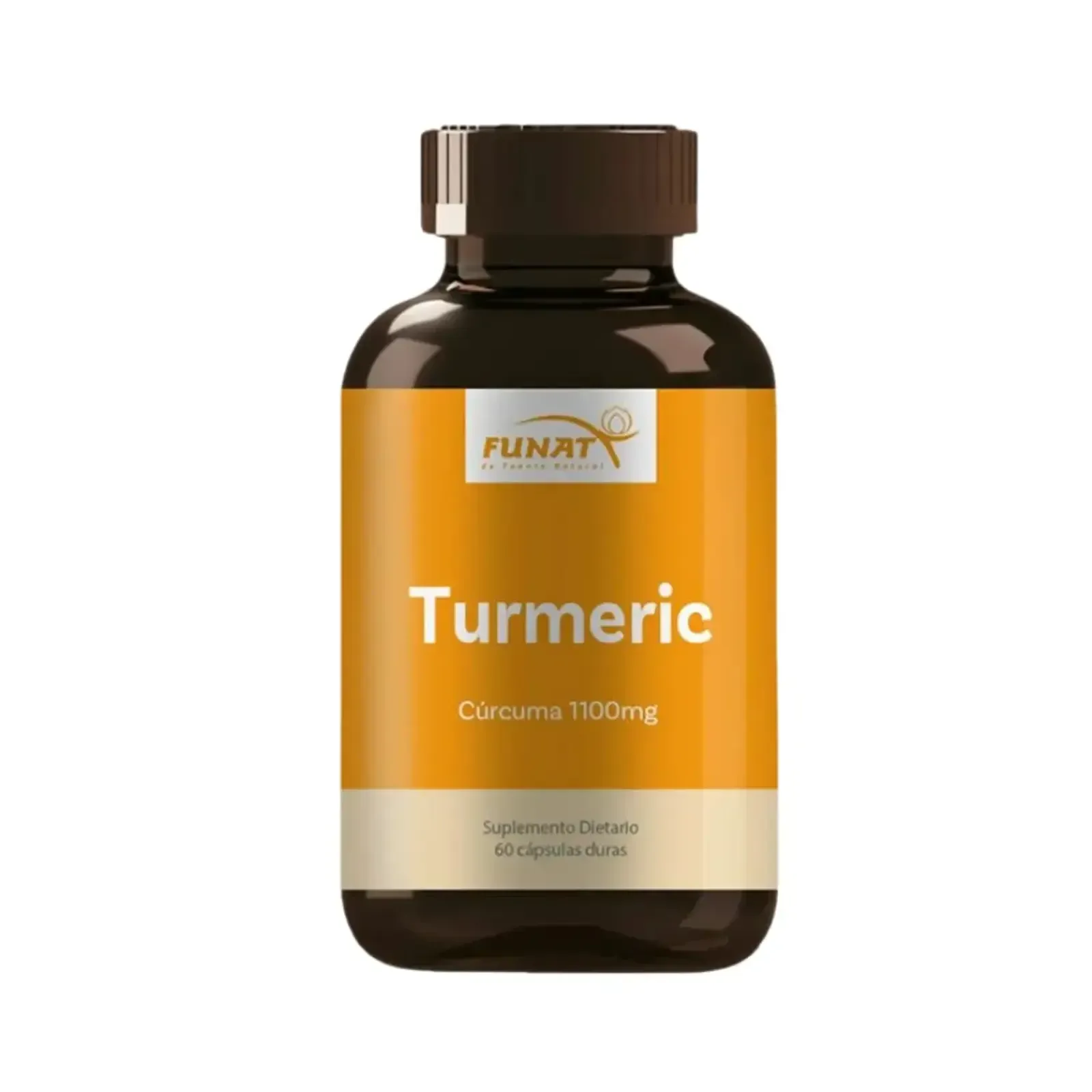 TURMERIC CURCUMA 1100MG  60 CAPSULAS FUNAT