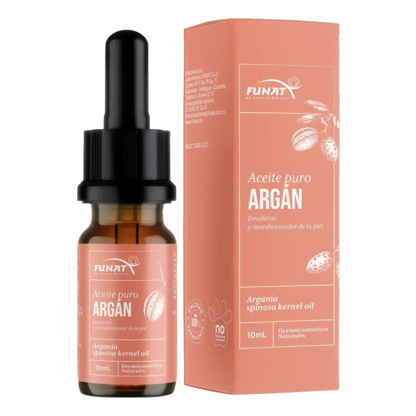ACEITE PURO DE ARGAN GOTERO 10ML