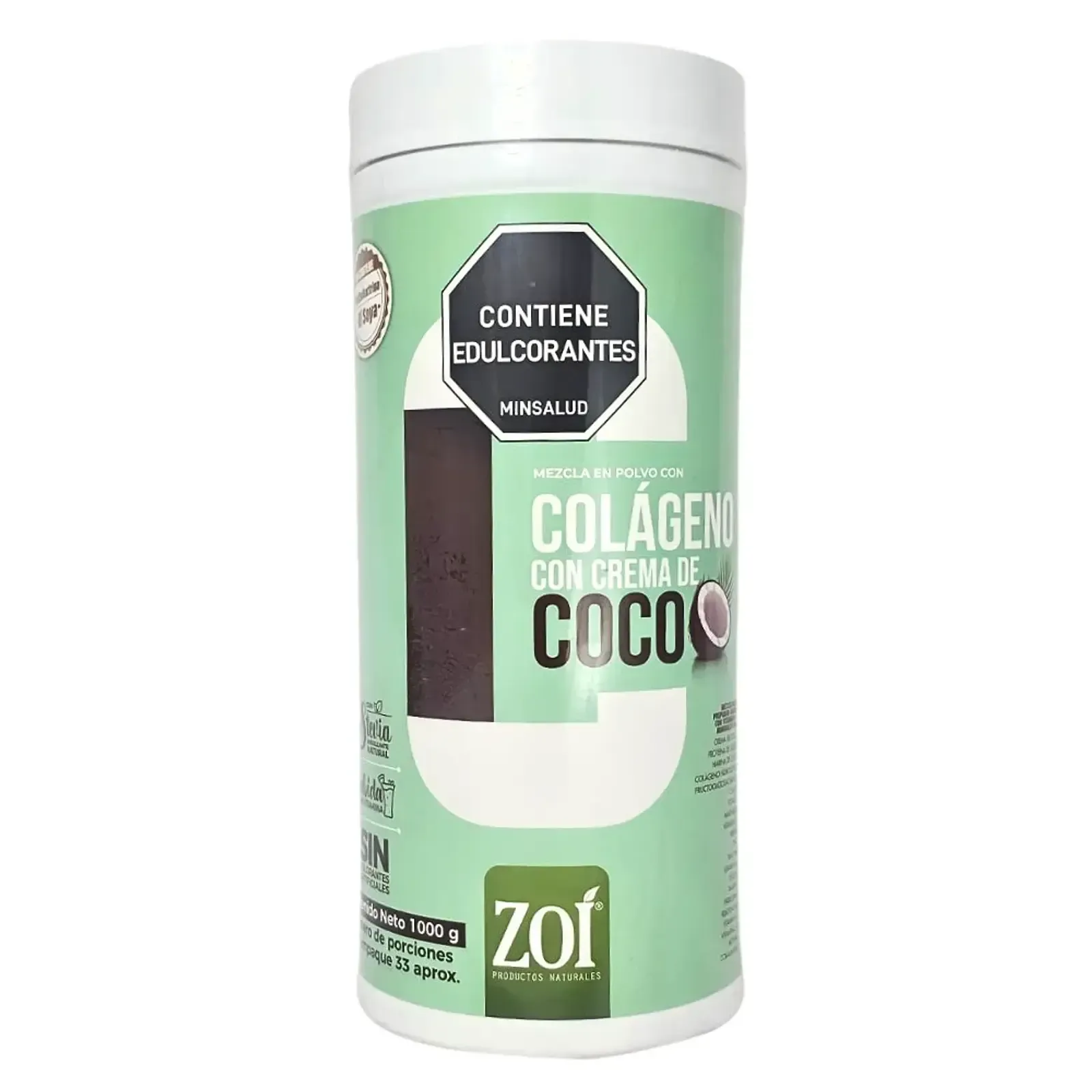 COLAGENO CON CREMA DE COCO ZOI 1000G