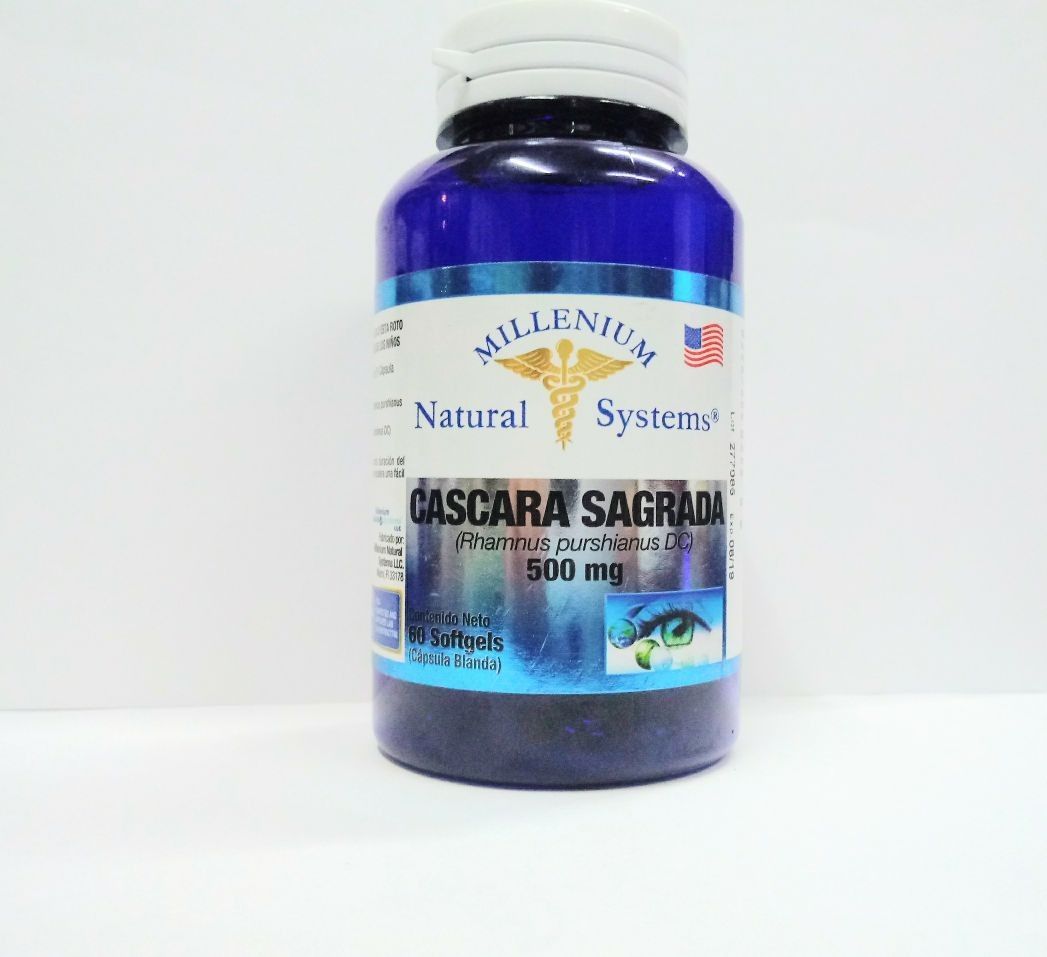 CASCARA SAGRADA 500MG MILLENIUM