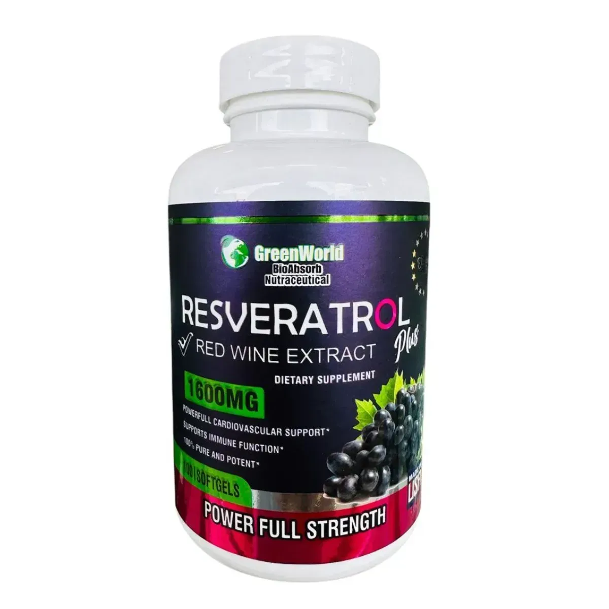 RESVERATROL X 100 CAP