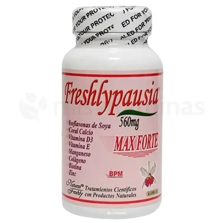 FreshlyPausia MAX FORTE Frasco x 50 Capsulas