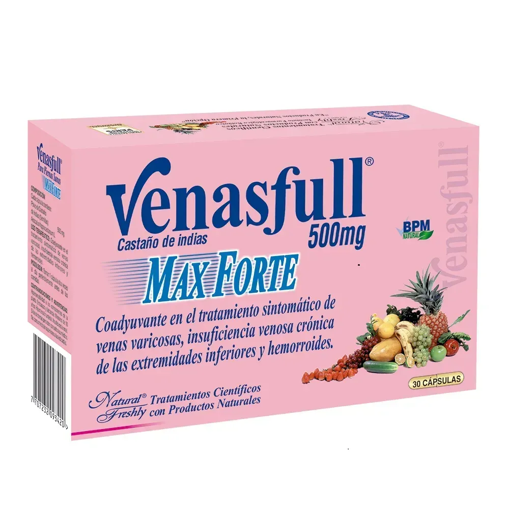Venasfull Max Forte blister x 10 Capsulas
