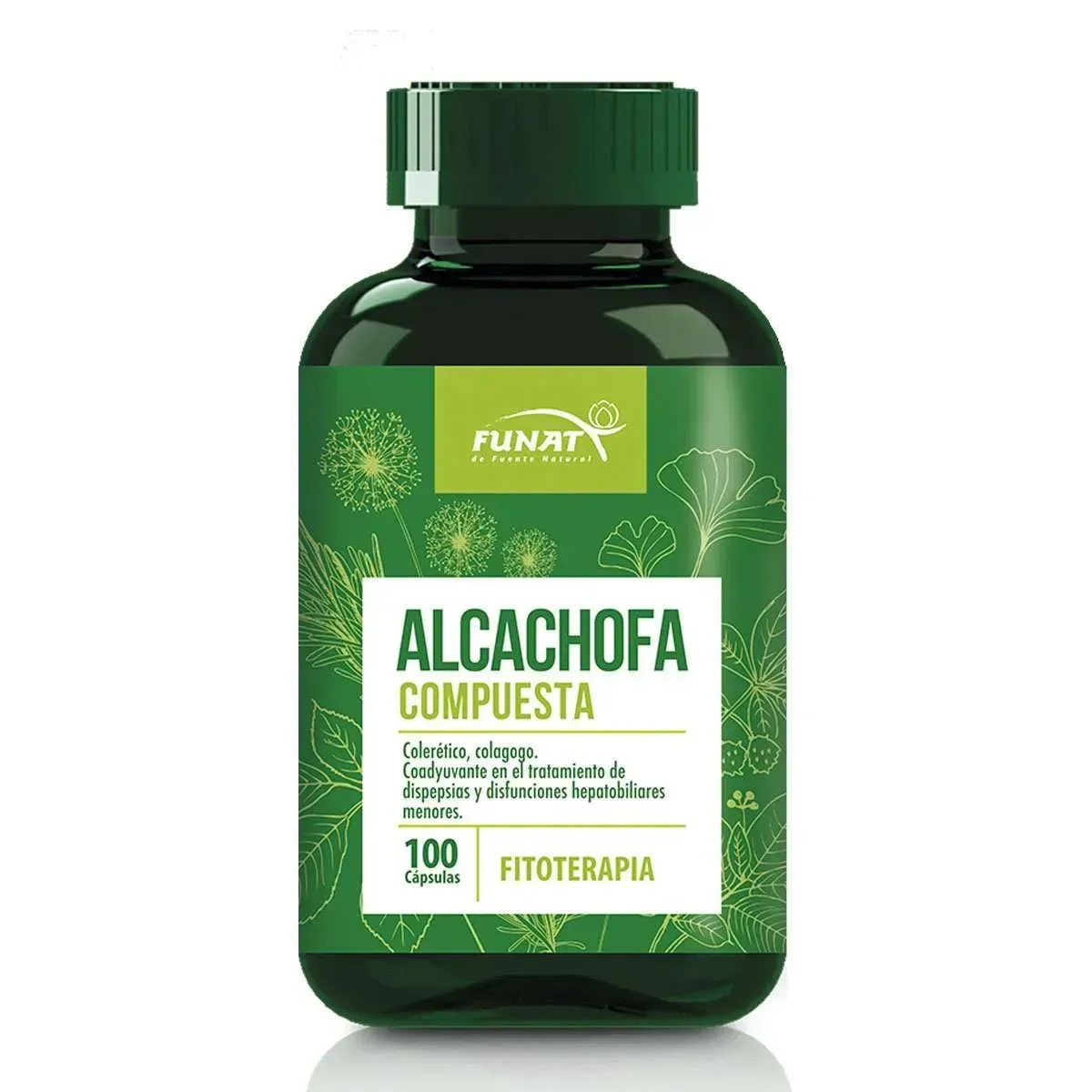 ALCACHOFA COMPUESTA 100 CAPSULAS FUNAT