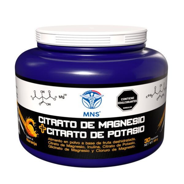 CITRATO DE MAGNESIO Y POTACIO 300G MNS( MILLENIUM)