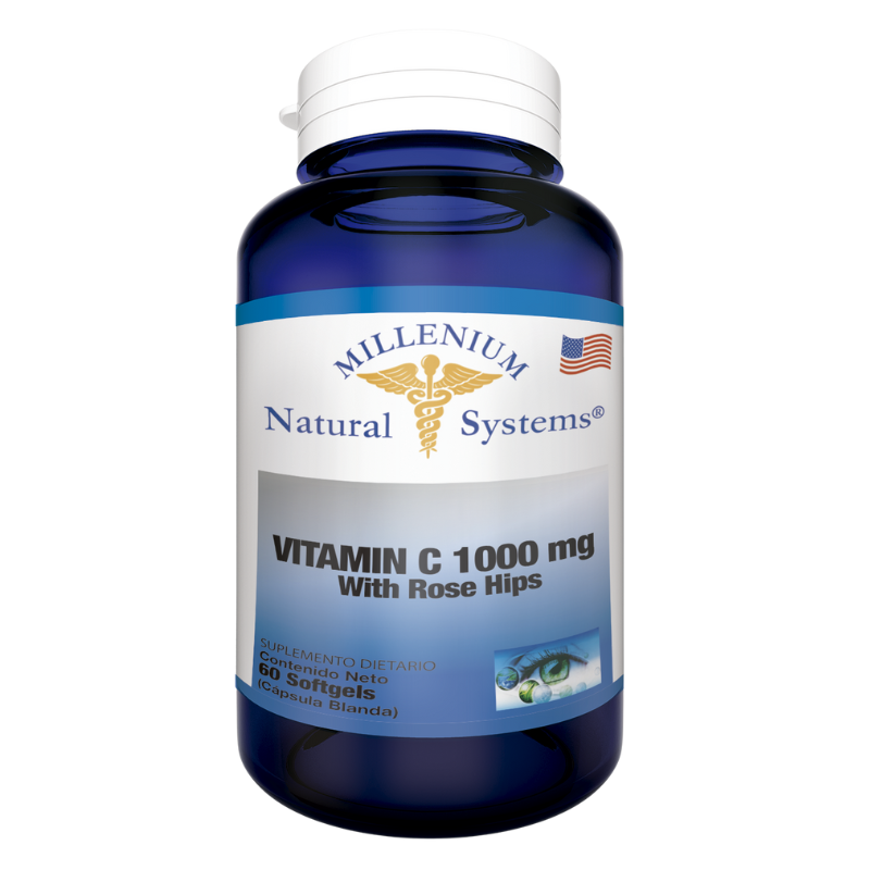VITAMIN C 100MG 60 SOFTGELS MILLENIUM