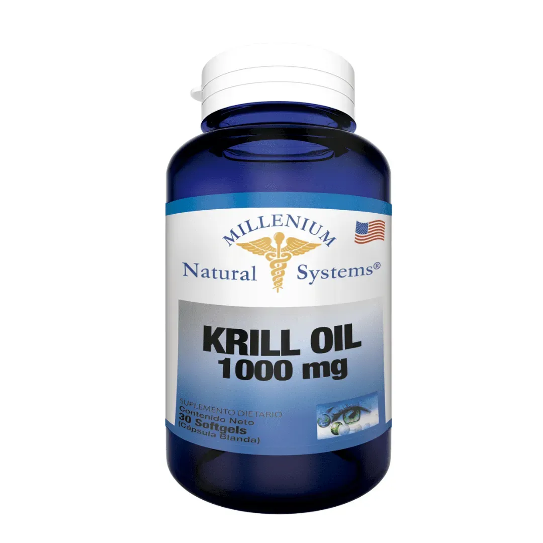 KRILL OIL 1000 MG 30 SOFTGELS MILLENIUM