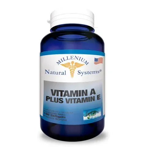 VITAMIN A PLUS VITAMIN E 100 SOFTGELS MILLENIUM