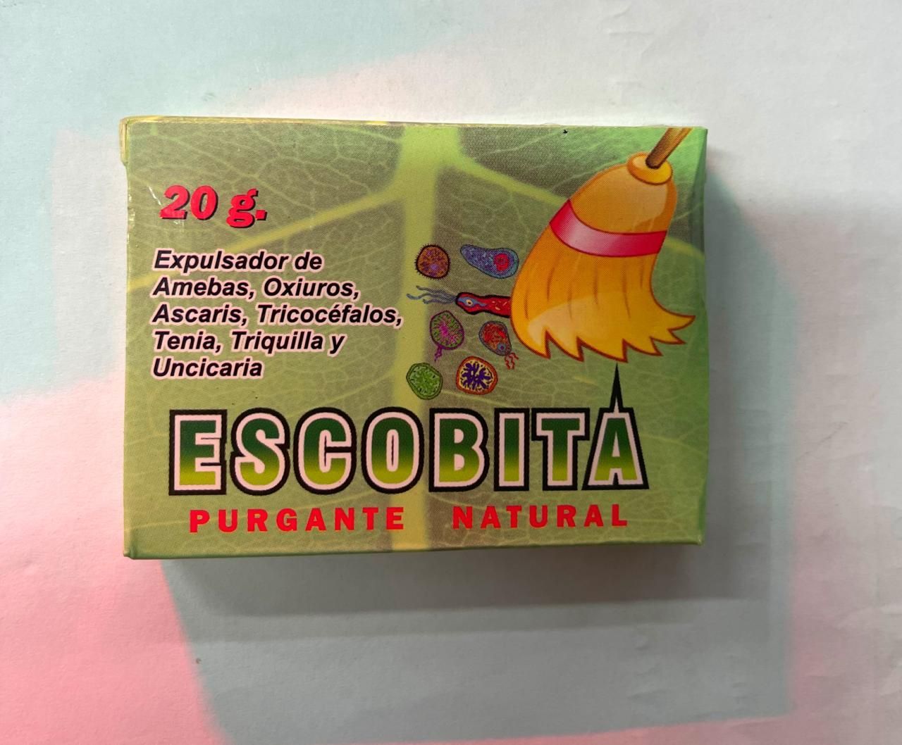ESCOBITA  PURGANTE NATURAL 20G