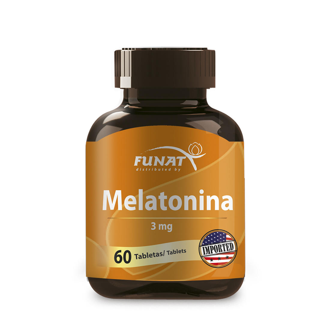 MELATONINA 3 MG 60 TABLETAS FUNAT