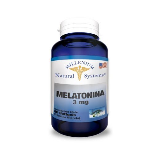 MELATONINA 3 MG 60 SOFTGLS