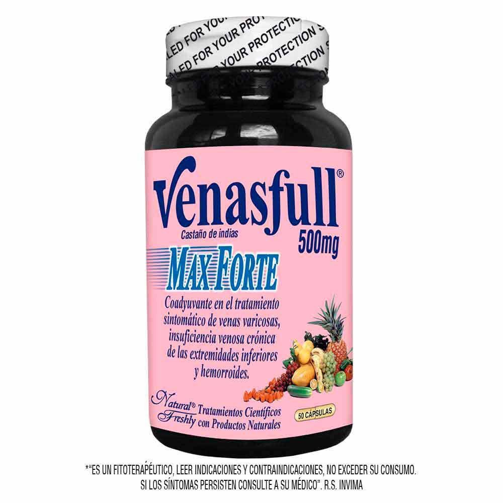 Venasfull Max Forte Frasco x 50 Capsulas