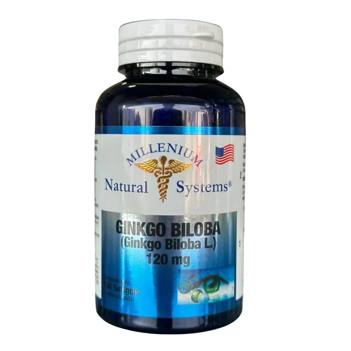 GINKGO BILOBA 120MG 100 SOFTGELS MILLENIUM