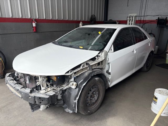 Front-end damage, before image