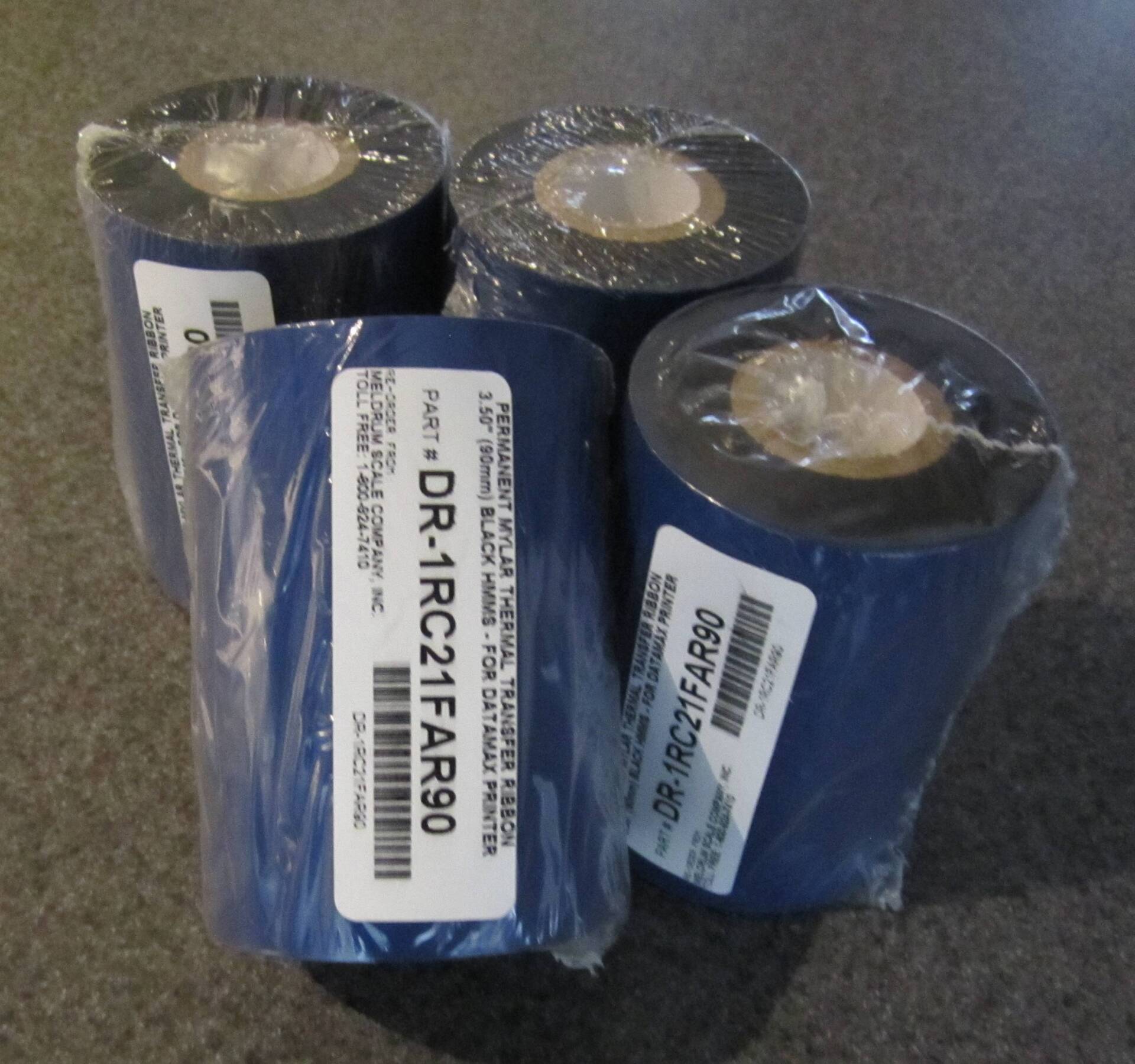 Blue Stickers with Bar Codes ─ Sandy, UT ─ Meldrum Scale Company