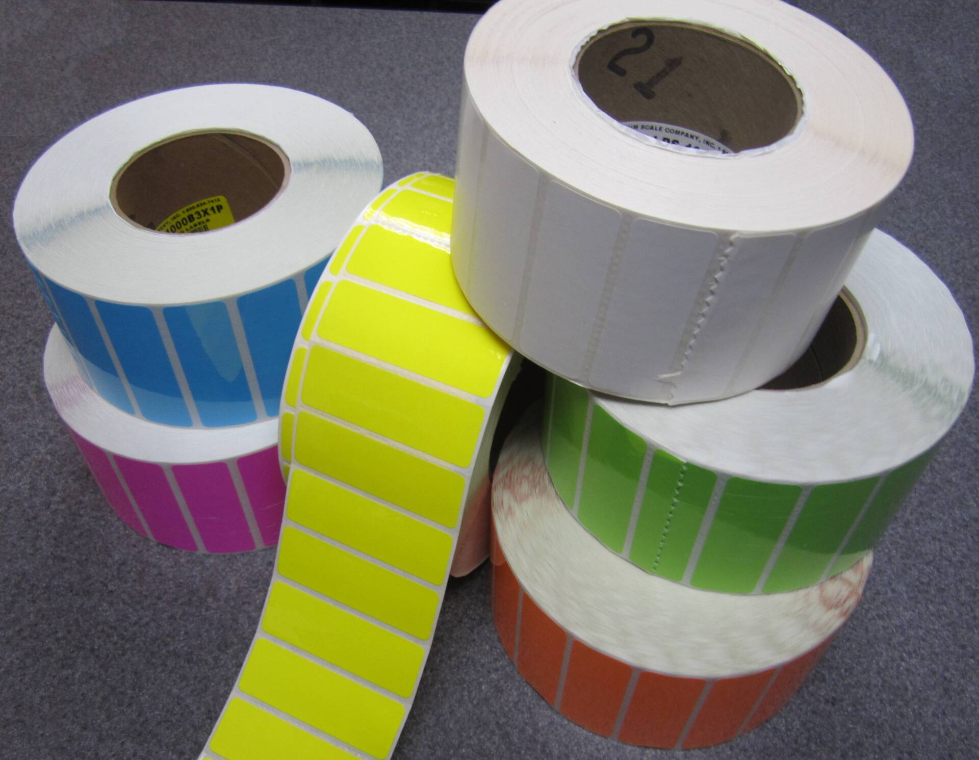 Different Color Stickers ─ Sandy, UT ─ Meldrum Scale Company