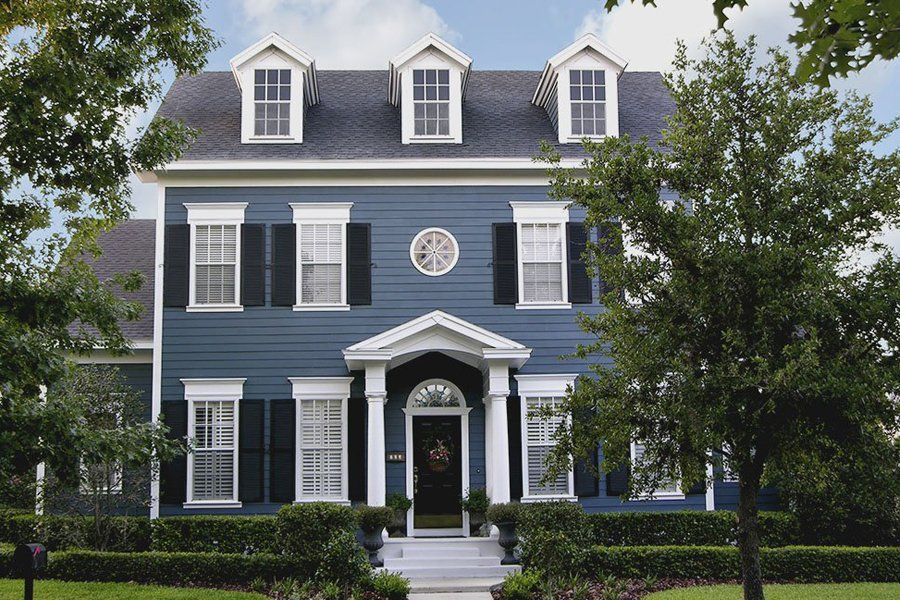 Siding Painters — Beautiful Luxury Home in Sewell, NJ