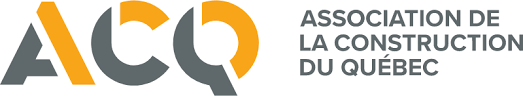 The logo for the association de la construction du quebec