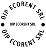 Logo per Dip Ecorent: un camion blu con un tubo, la scritta 