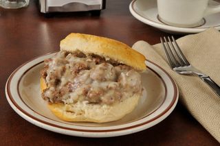 Biscuit with Creamed Chip Beef Gravy—Breakfast Food – Oxford, PA