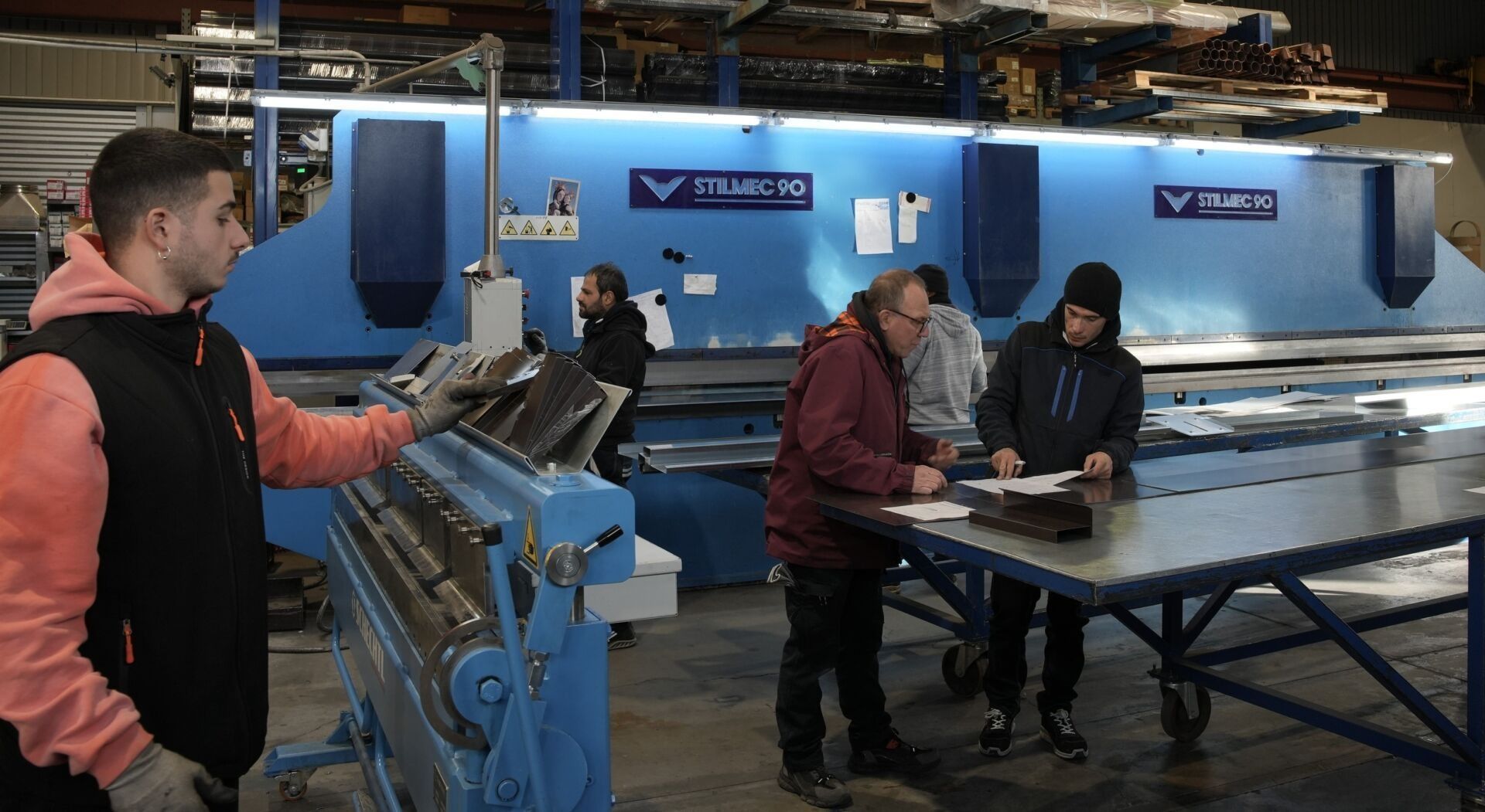 Electrical Install at Open space