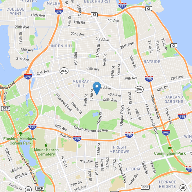 Flushing: 45-28 169 street