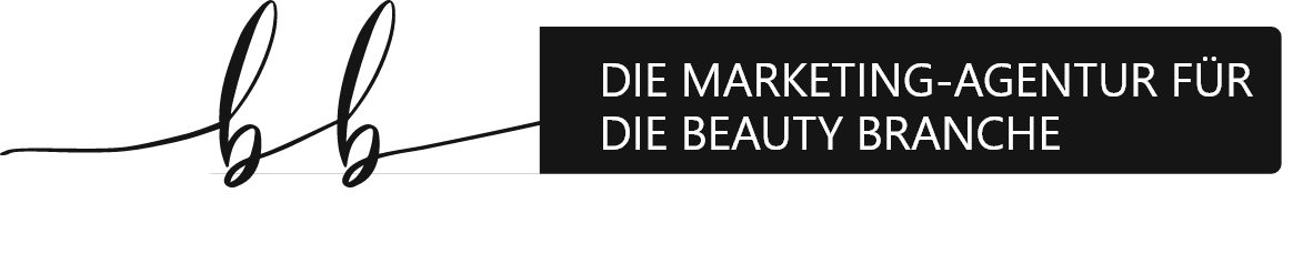 The logo for die marketing agentur fur die beauty branche