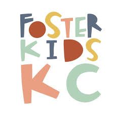 Foster Kids KC logo with colorful block letters.