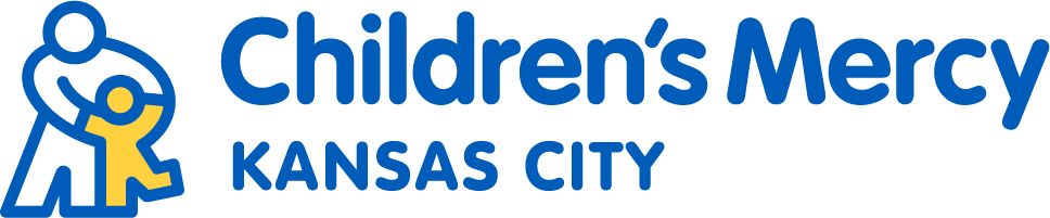 A logo for children 's mercy kansas city