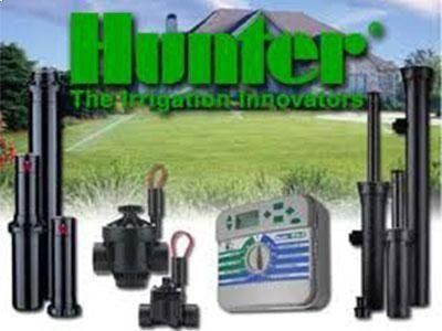 prodotti per impianti di irrigazione a marchio Hunter