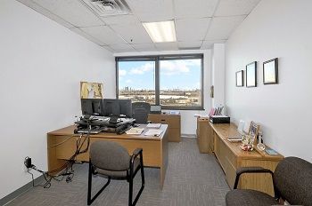 Building with shared office working space