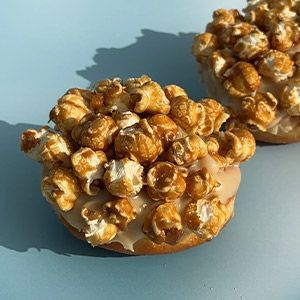 caramel popcorn donut