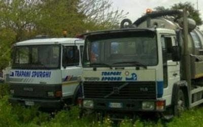 Parco mezzi Trapani Spurghi