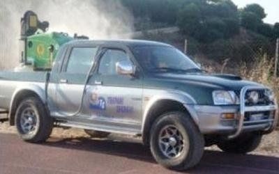 Servizio di disinfestazione con mezzo