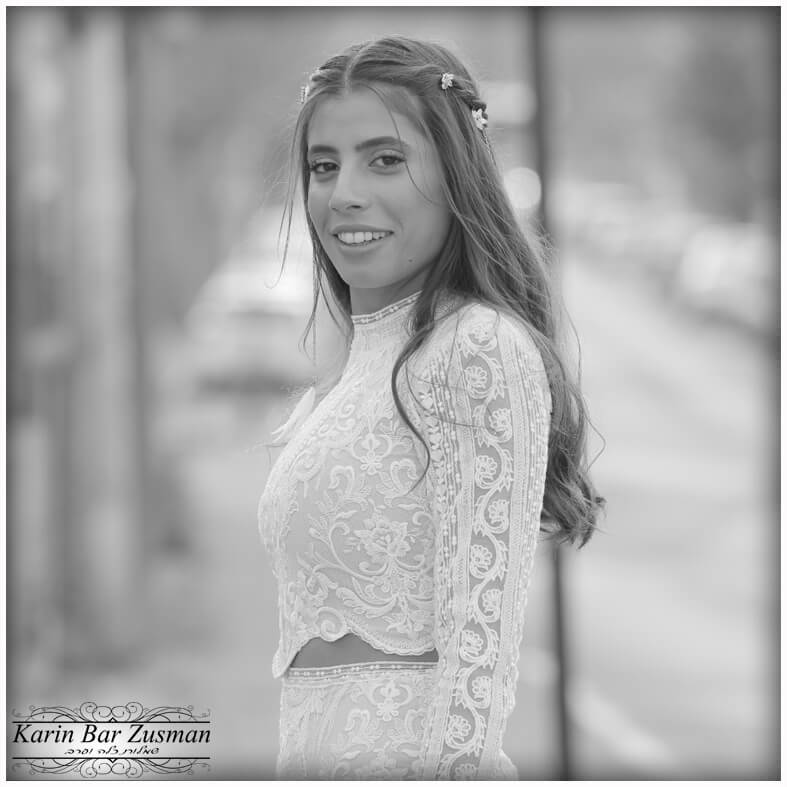 שמלת כלה צנועה שני חלקים