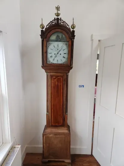Aaron Willard, Boston Tall Case Mahogany Clock