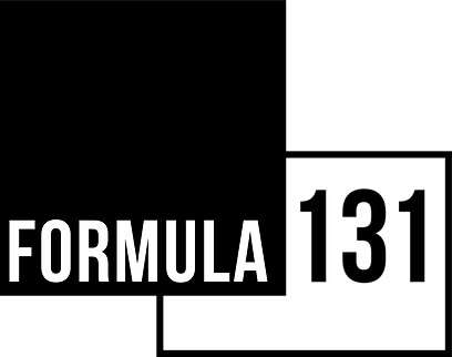 Black square overlapping a white square; 