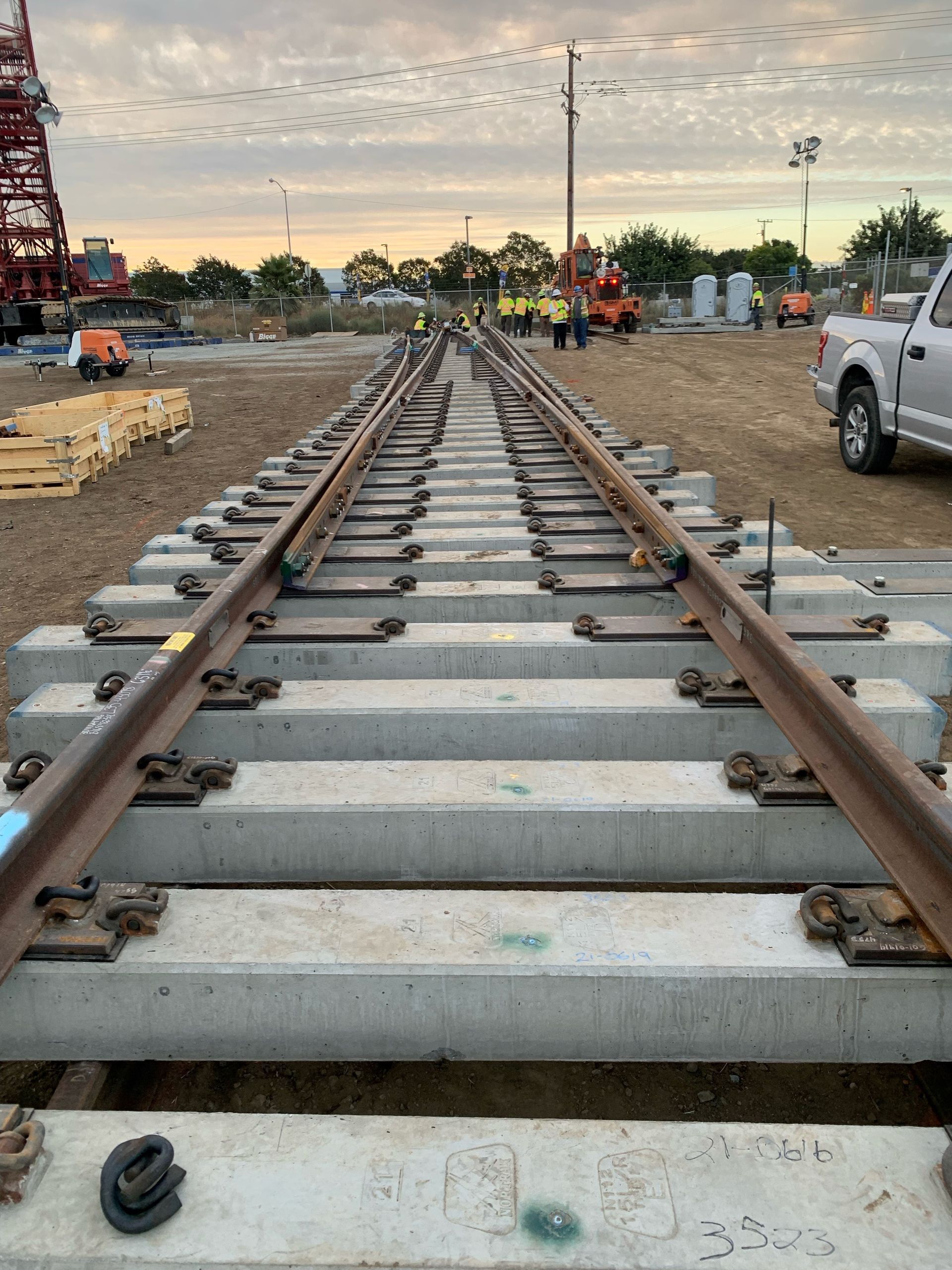 Train Rail Infrastructure — San Francisco, CA — System Rail Train Rail Infrastructure — San Francisco, CA — System Rail