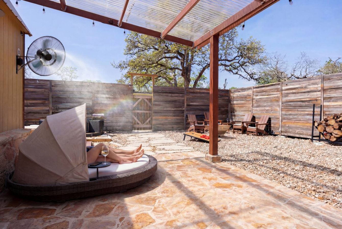 Outdoor day bed