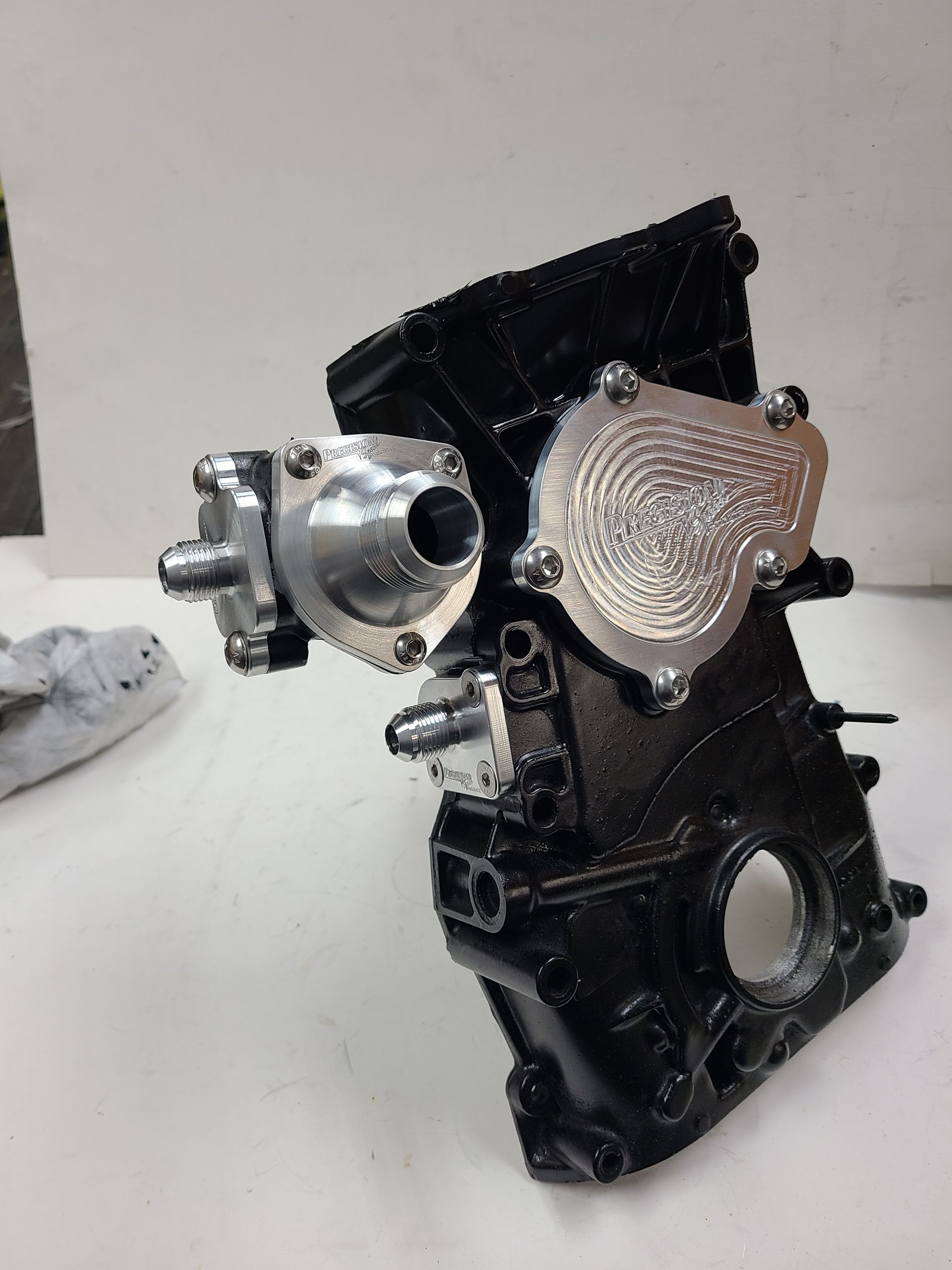 Front timing cover accessories KA24DE