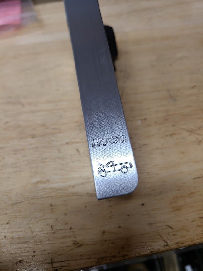 99-16 Ford Superduty billet hood release