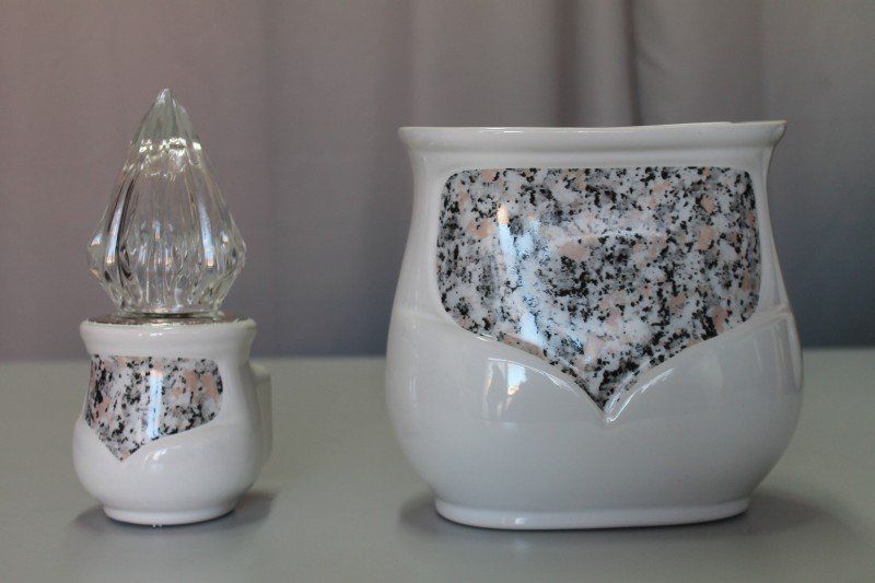 arredo funebre bianco