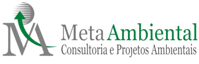 A logo for meta ambiental consultoria e projetos ambientais