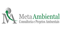 A logo for meta ambiental consultoria e projetos ambientais