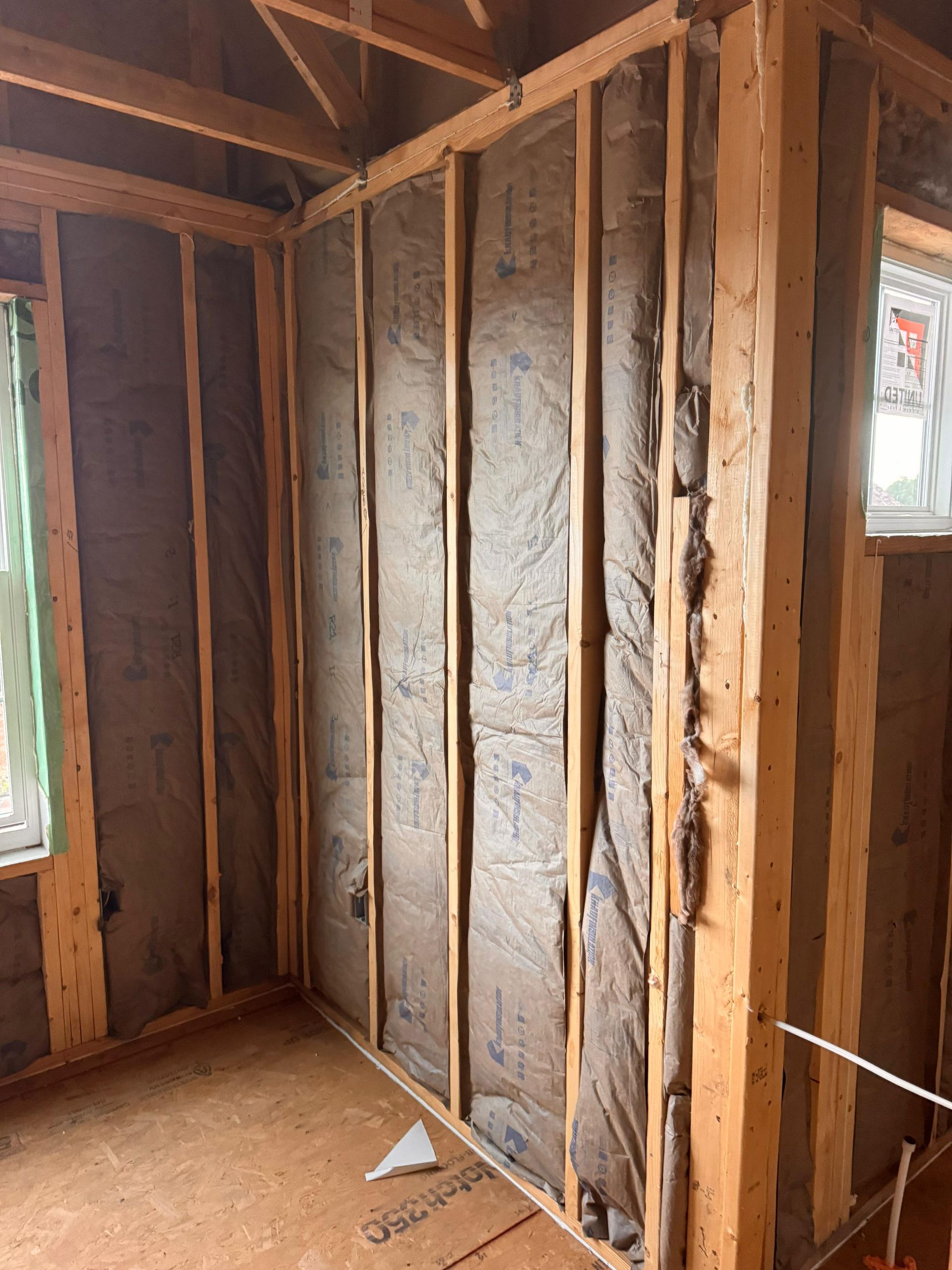 after fiberglass exterior wall insulation near Manalapan NJ