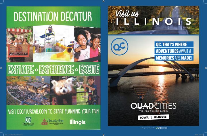 Two travel brochures: 