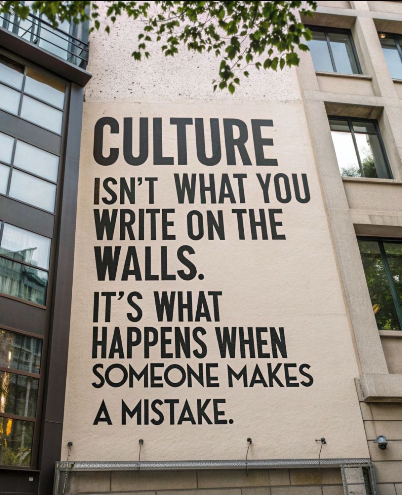 Poster about culture