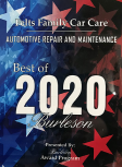 Best of 2020 Logo Felts Family Auto Care