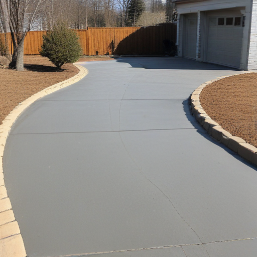 New Concrete Driveway Dunedin